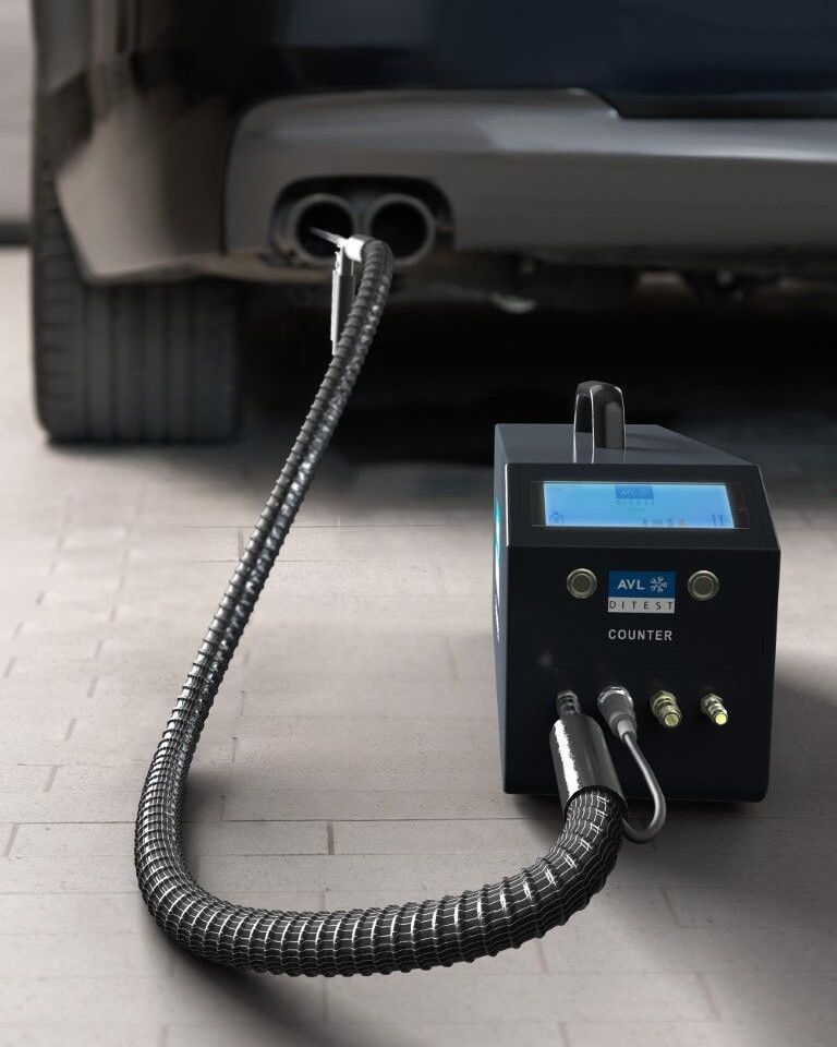 AVL Counter deeltjestester emissietest roetfilter diesel 