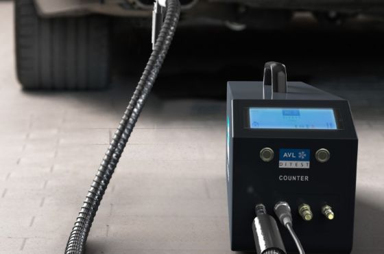 AVL counter emissietest diesel roetfilter